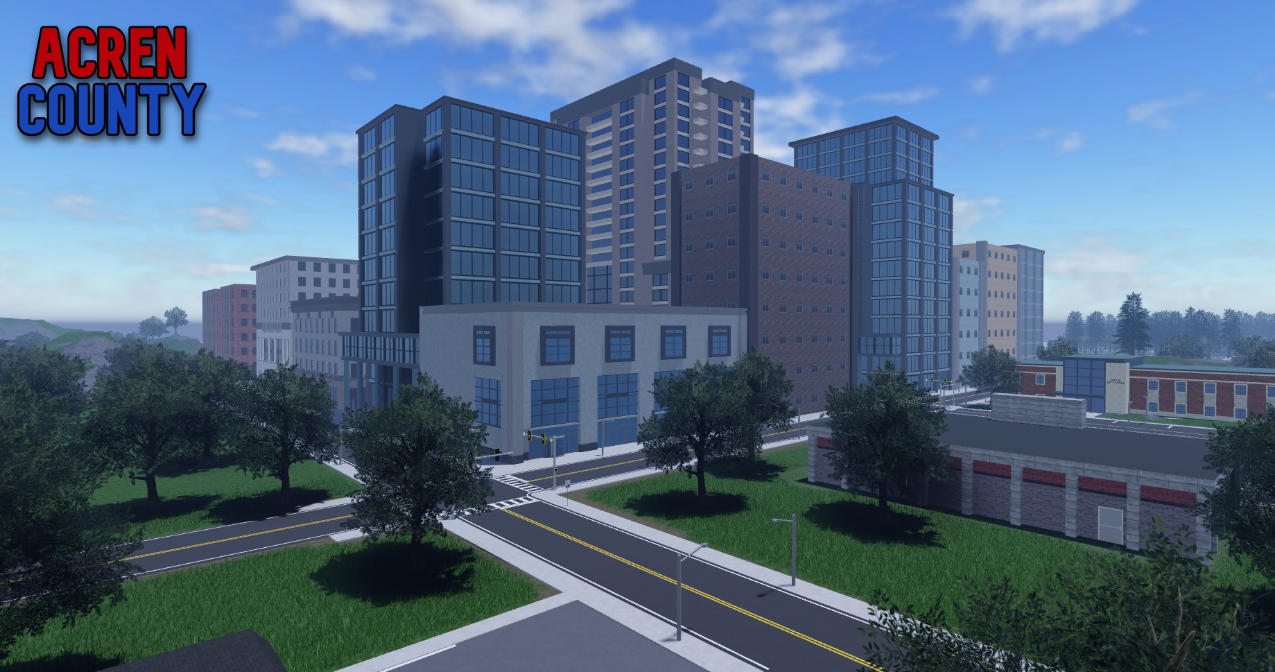 A vast city scape